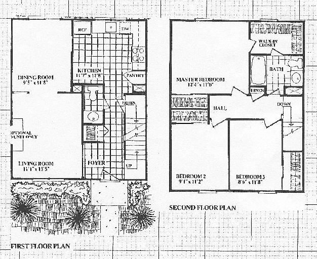 [ Sandy Knoll floor plan ]