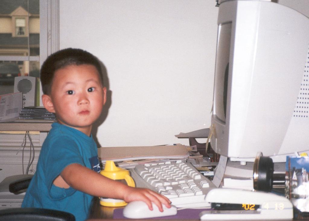 [ Kai on the Computer ]