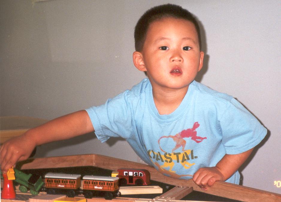 [ Kai with his Trains ]